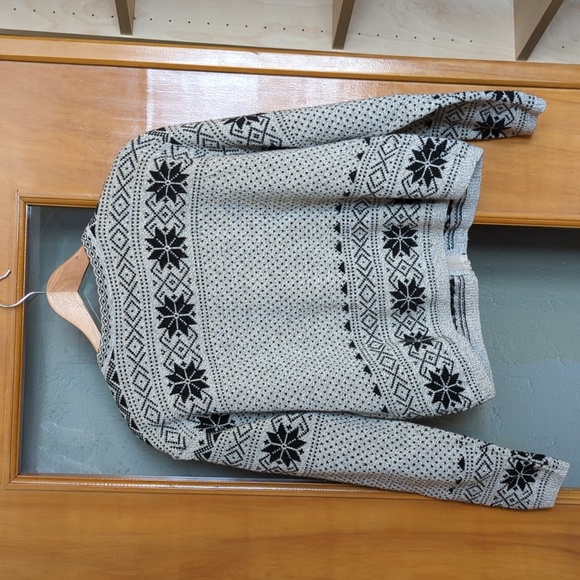 Vintage Fairisle Zip Cardigan - Picture 2 of 4